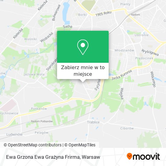 Mapa Ewa Grzona Ewa Grażyna Frirma