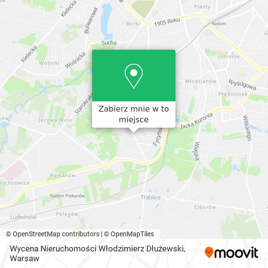 Mapa Wycena Nieruchomości Włodzimierz Dłużewski