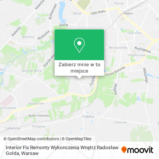 Mapa Interior Fix Remonty Wykonczenia Wnętrz Radosław Gołda