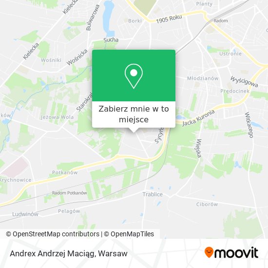 Mapa Andrex Andrzej Maciąg