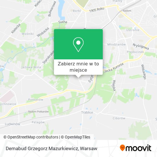 Mapa Demabud Grzegorz Mazurkiewicz