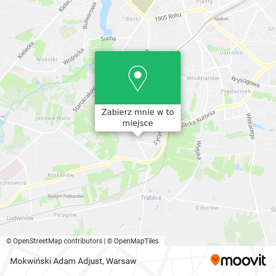 Mapa Mokwiński Adam Adjust