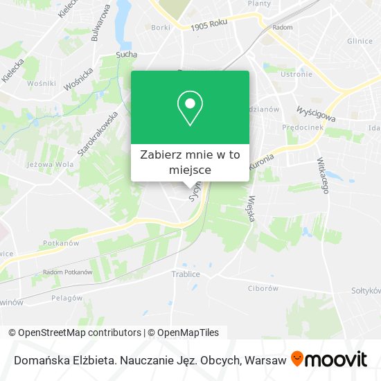 Mapa Domańska Elżbieta. Nauczanie Jęz. Obcych