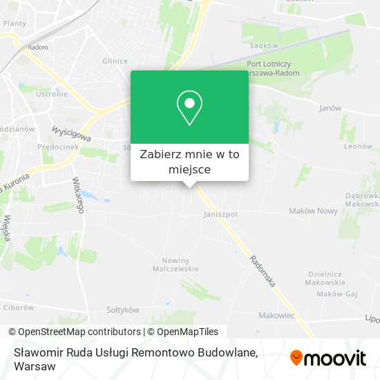 Mapa Sławomir Ruda Usługi Remontowo Budowlane