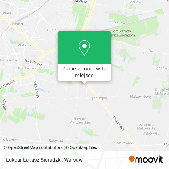 Mapa Lukcar Łukasz Sieradzki