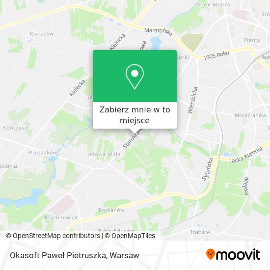 Mapa Okasoft Paweł Pietruszka