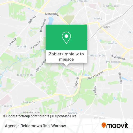 Mapa Agencja Reklamowa 3sh