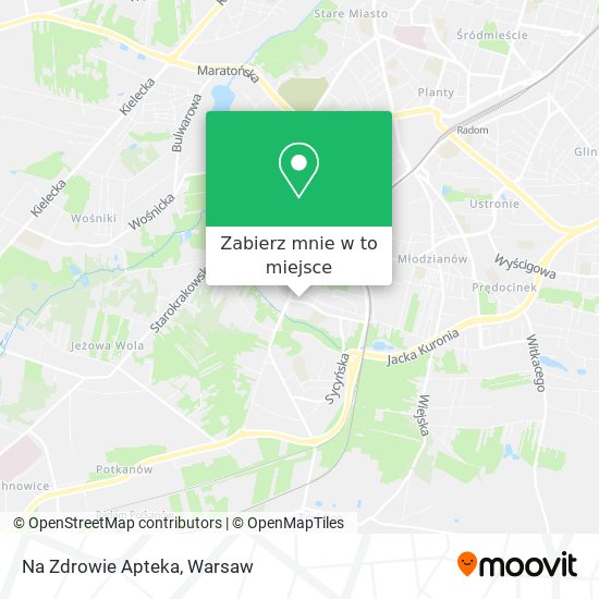 Mapa Na Zdrowie Apteka