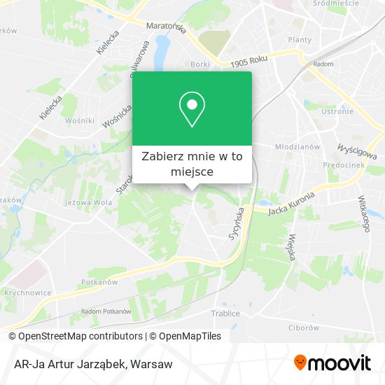 Mapa AR-Ja Artur Jarząbek