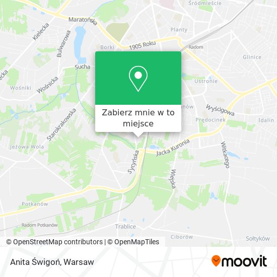 Mapa Anita Świgoń