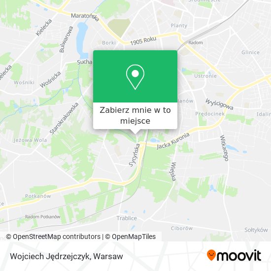 Mapa Wojciech Jędrzejczyk