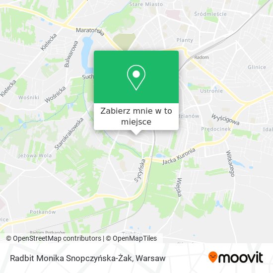 Mapa Radbit Monika Snopczyńska-Żak