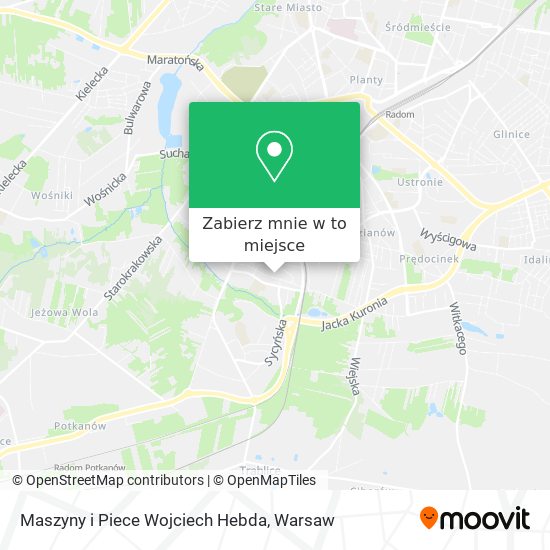 Mapa Maszyny i Piece Wojciech Hebda