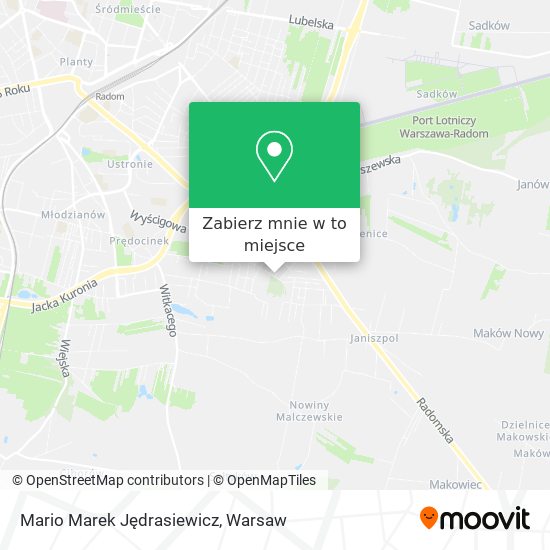 Mapa Mario Marek Jędrasiewicz