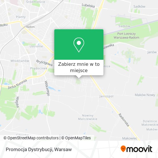 Mapa Promocja Dystrybucji