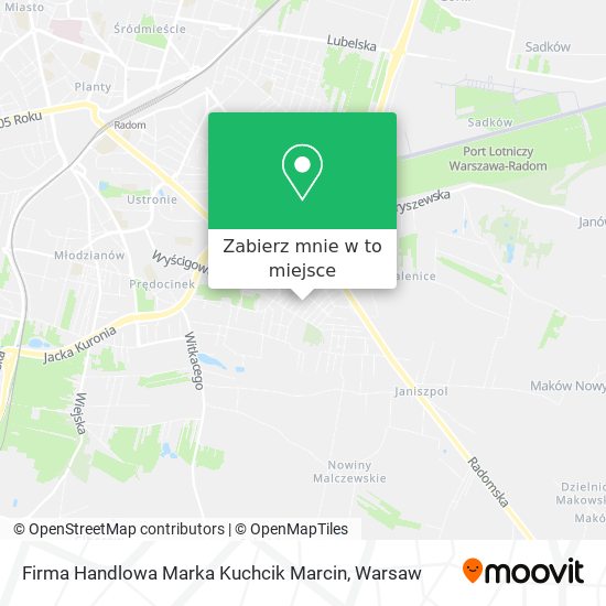 Mapa Firma Handlowa Marka Kuchcik Marcin