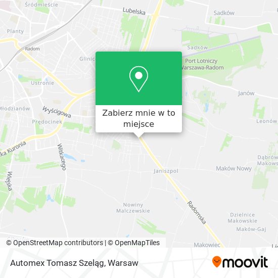 Mapa Automex Tomasz Szeląg