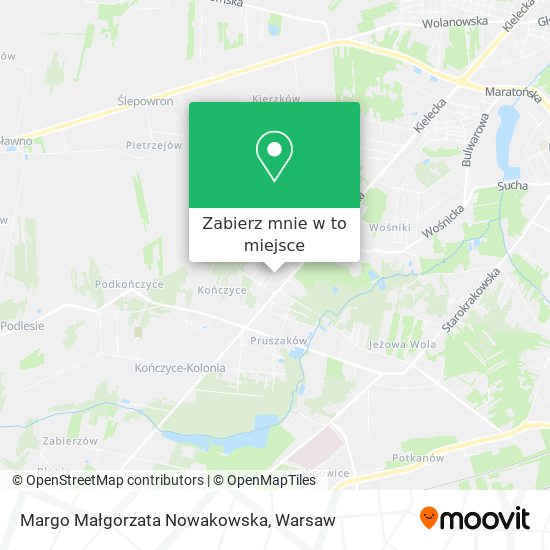 Mapa Margo Małgorzata Nowakowska