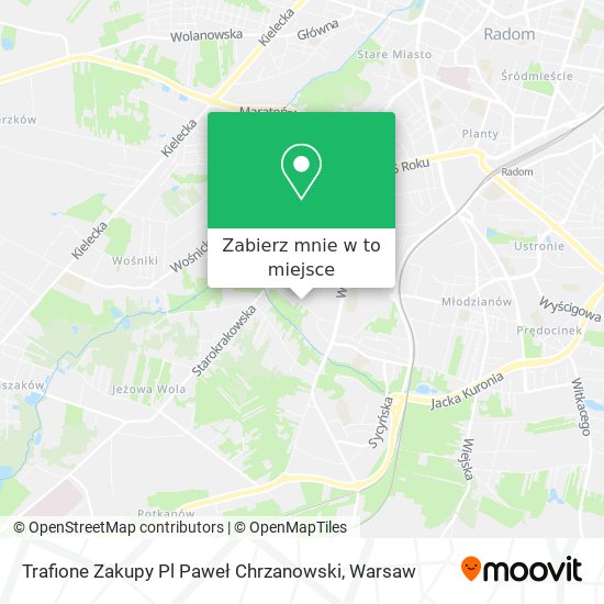 Mapa Trafione Zakupy Pl Paweł Chrzanowski