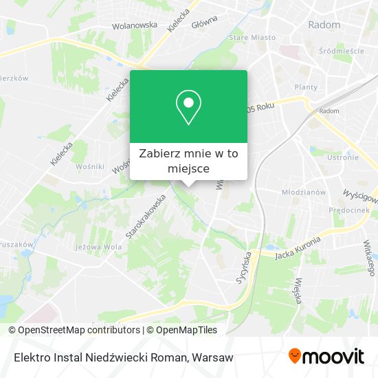 Mapa Elektro Instal Niedźwiecki Roman