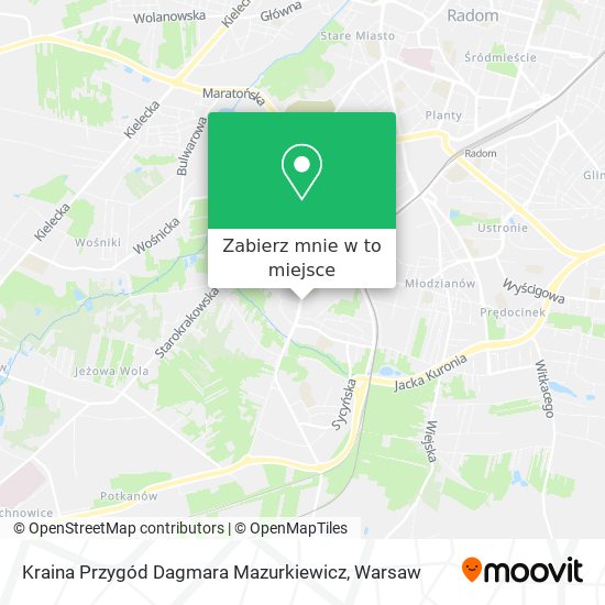 Mapa Kraina Przygód Dagmara Mazurkiewicz