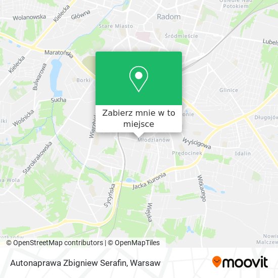 Mapa Autonaprawa Zbigniew Serafin