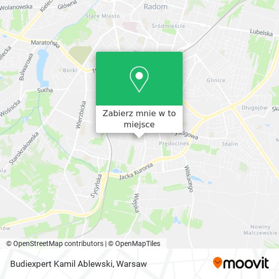 Mapa Budiexpert Kamil Ablewski