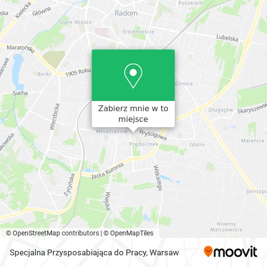 Mapa Specjalna Przysposabiająca do Pracy