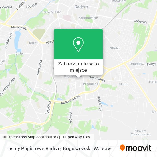 Mapa Taśmy Papierowe Andrzej Boguszewski