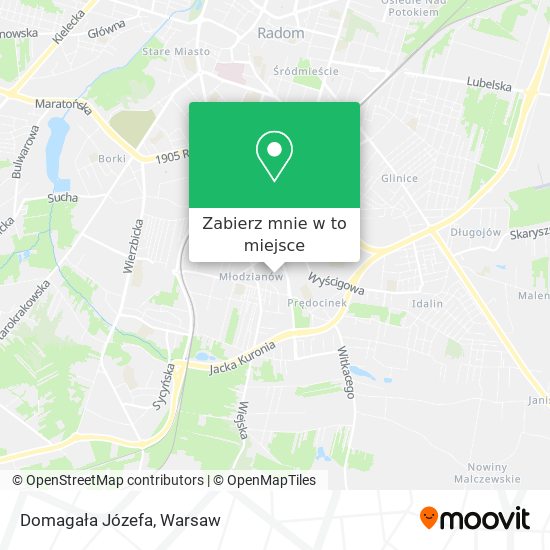 Mapa Domagała Józefa