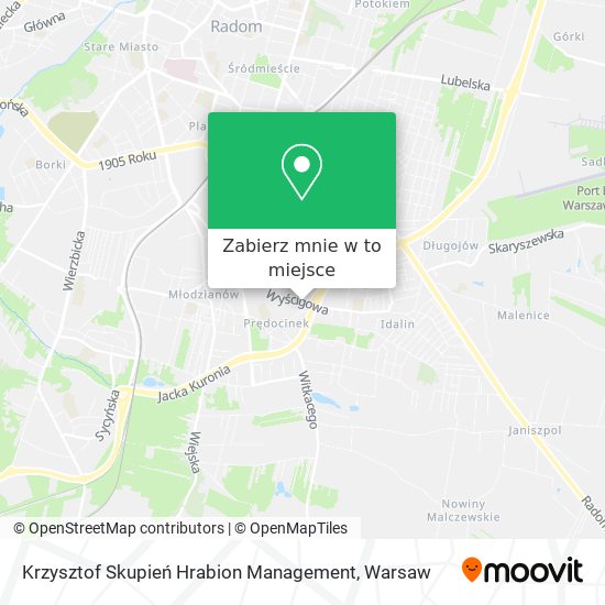 Mapa Krzysztof Skupień Hrabion Management