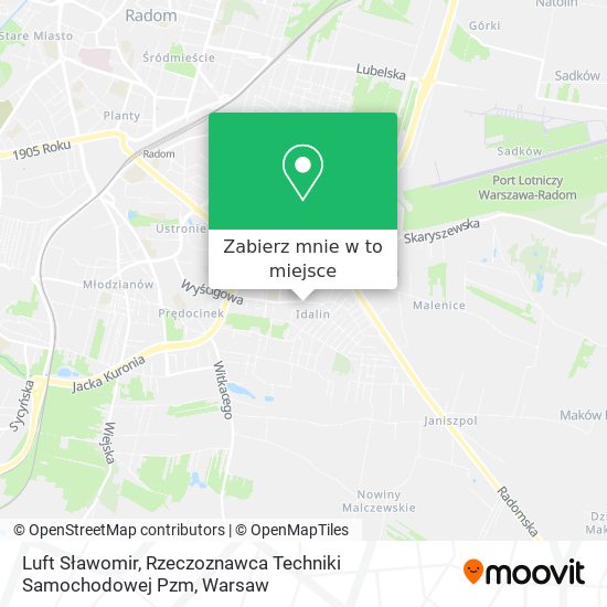 Mapa Luft Sławomir, Rzeczoznawca Techniki Samochodowej Pzm