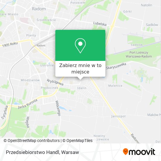 Mapa Przedsiebiorstwo Handl