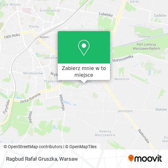 Mapa Ragbud Rafał Gruszka