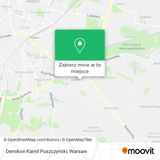 Mapa Demikon Kamil Puszczyński