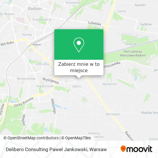 Mapa Delibero Consulting Paweł Jankowski