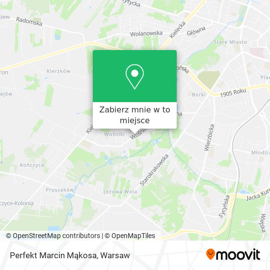 Mapa Perfekt Marcin Mąkosa