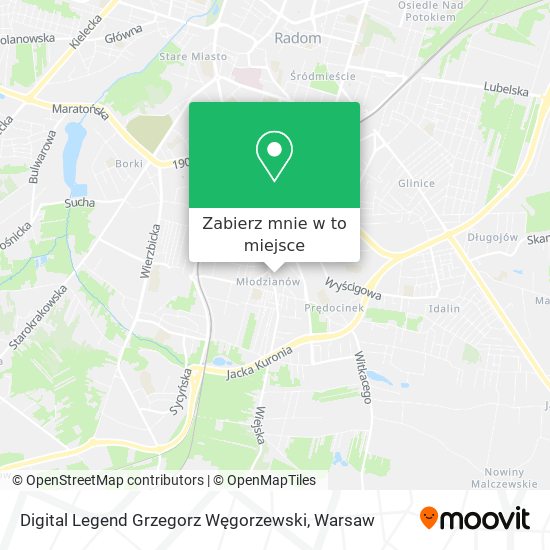 Mapa Digital Legend Grzegorz Węgorzewski