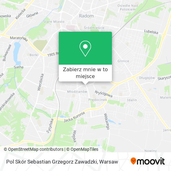 Mapa Pol Skór Sebastian Grzegorz Zawadzki