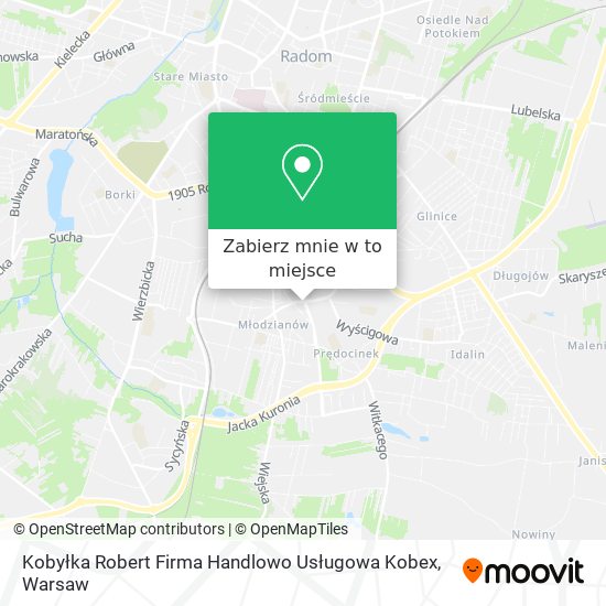 Mapa Kobyłka Robert Firma Handlowo Usługowa Kobex