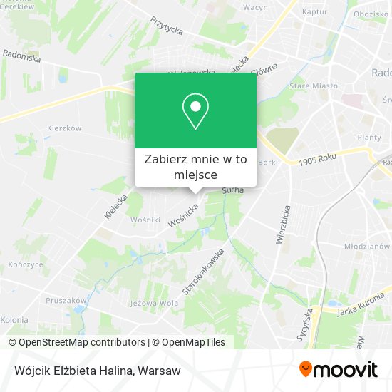 Mapa Wójcik Elżbieta Halina