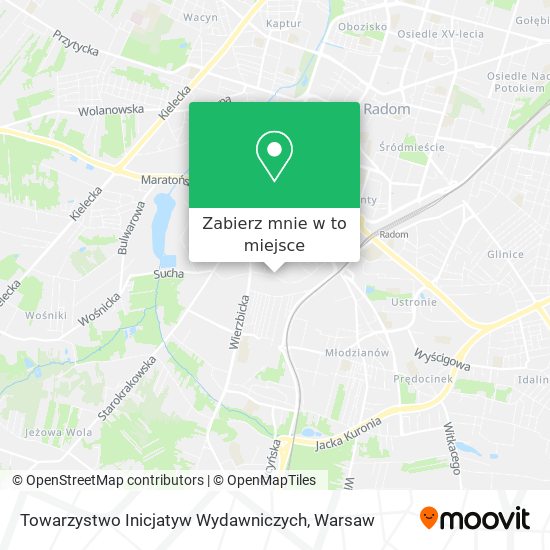 Mapa Towarzystwo Inicjatyw Wydawniczych