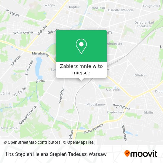 Mapa Hts Stępień Helena Stępień Tadeusz