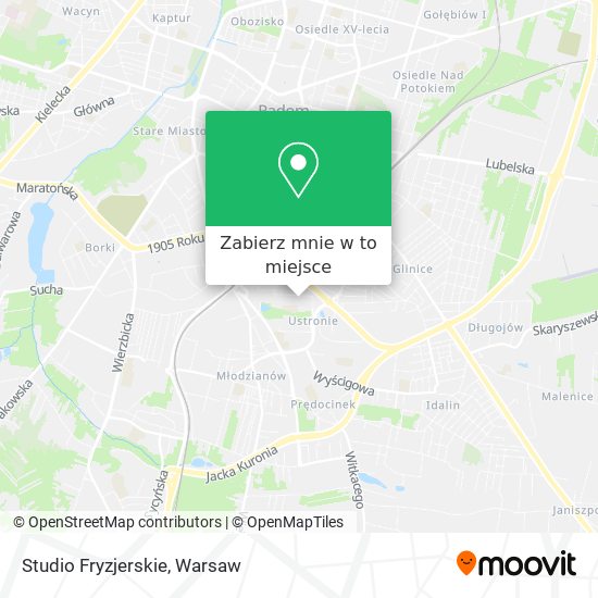 Mapa Studio Fryzjerskie