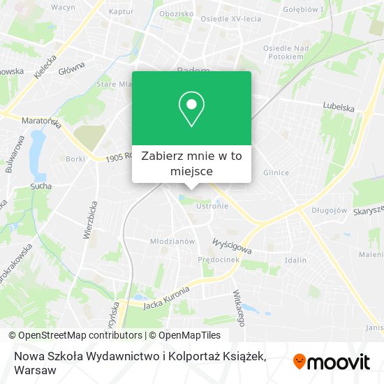 Mapa Nowa Szkoła Wydawnictwo i Kolportaż Książek