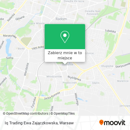 Mapa Iq Trading Ewa Zajączkowska