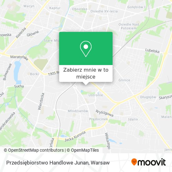 Mapa Przedsiębiorstwo Handlowe Junan