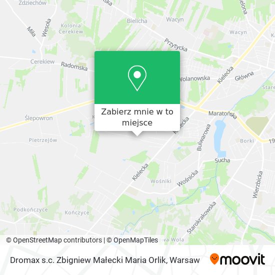 Mapa Dromax s.c. Zbigniew Małecki Maria Orlik