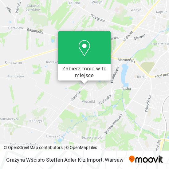 Mapa Grażyna Wścisło Steffen Adler Kfz Import