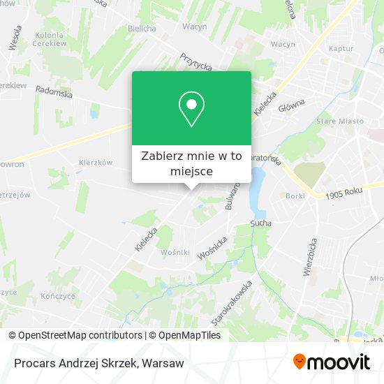 Mapa Procars Andrzej Skrzek